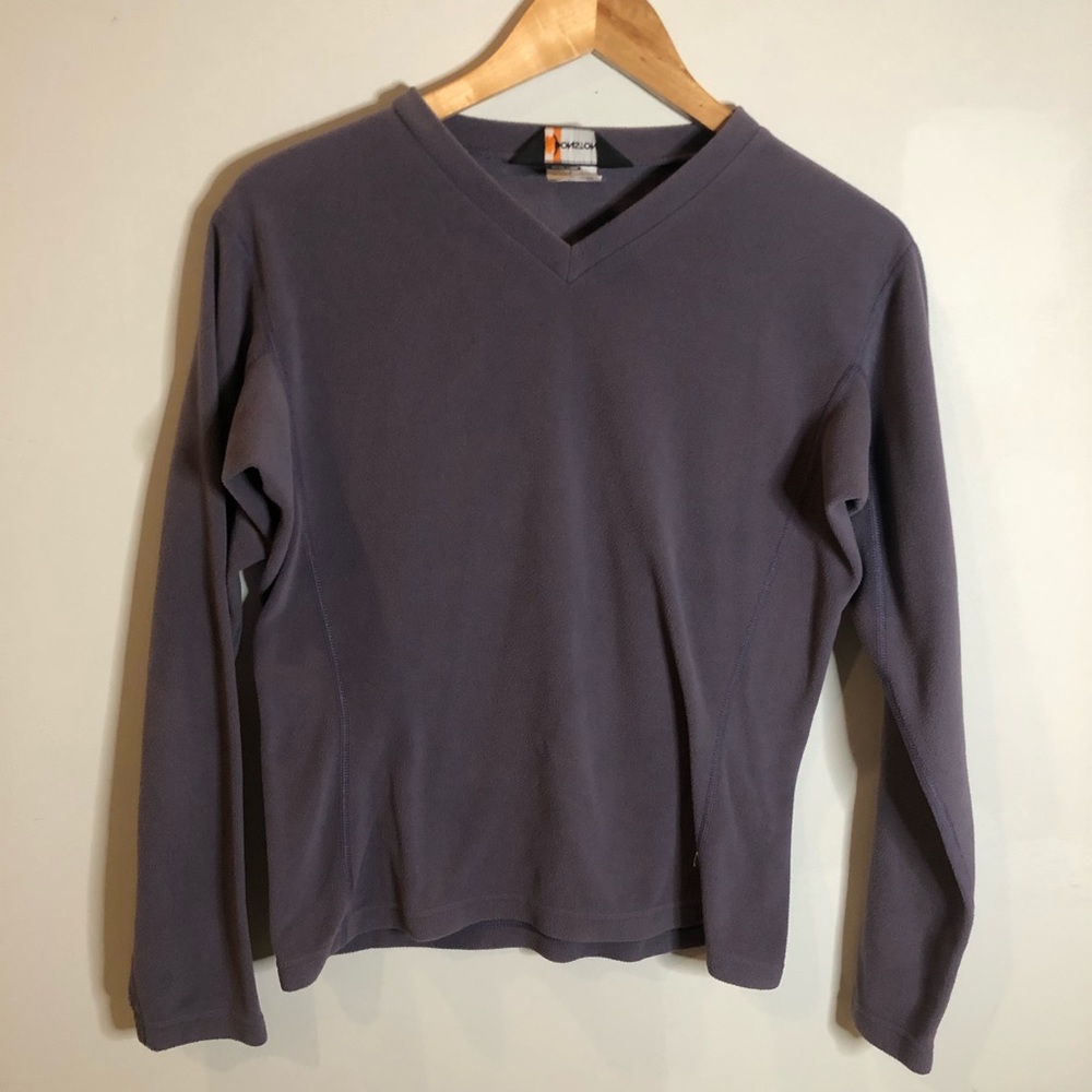 Moonstone Long Sleeve Purple Fleece for Women